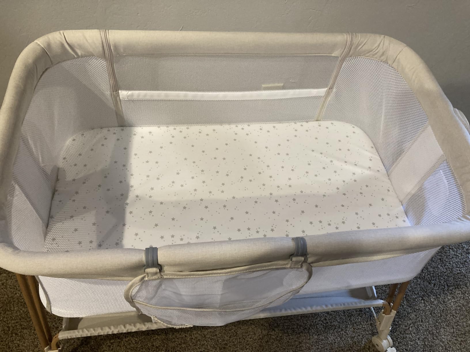 Fodoss Baby Bassinets Bedside Sleeper - 3-in-1 Stable Bassinet for Newborns customer photo 1