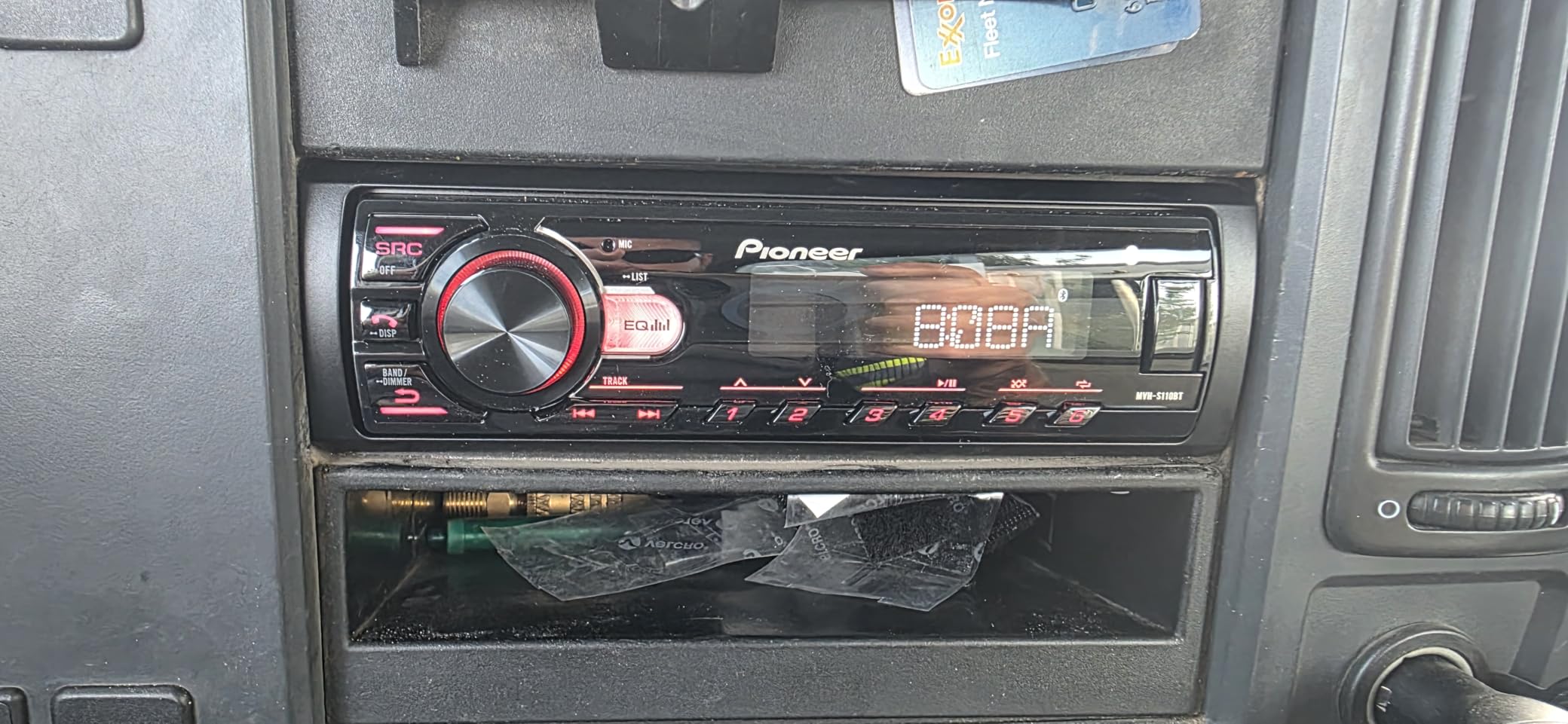 Pioneer MVH-S110BT 1-Din Digital Media Car Stereo with Bluetooth customer photo 2