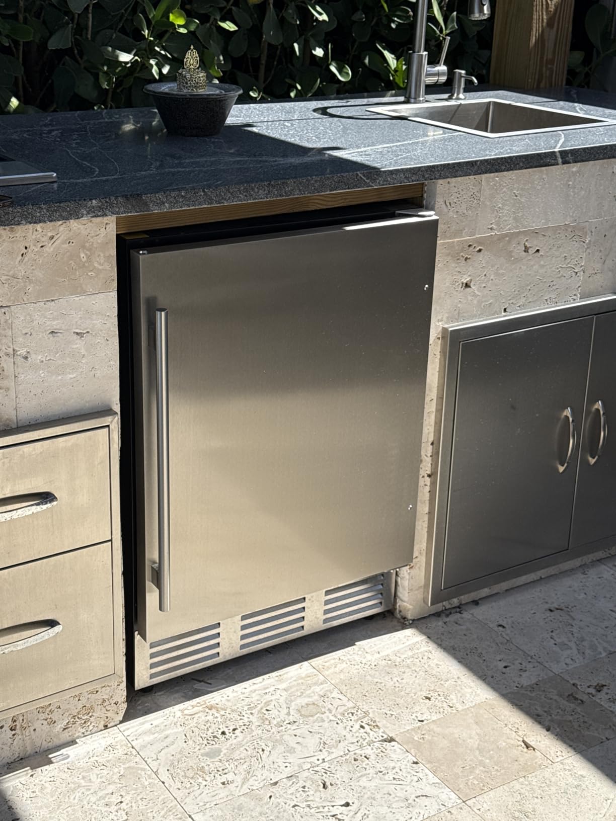 Feelfunn 24 Inch Beverage Refrigerator,180 Cans Outdoor Refrigerator customer photo 1