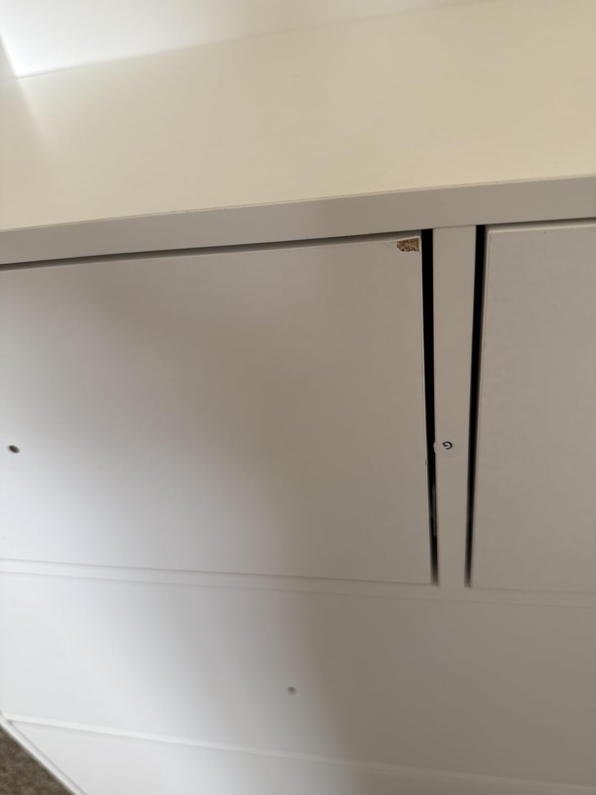 Vabches Kids Dresser Cabinet with 7 Drawers and Large Table Top, White Chest of Drawers, Baby Dresser, Kids Bedroom Furniture, Nightstand for Child’s Room,Oak customer photo 1