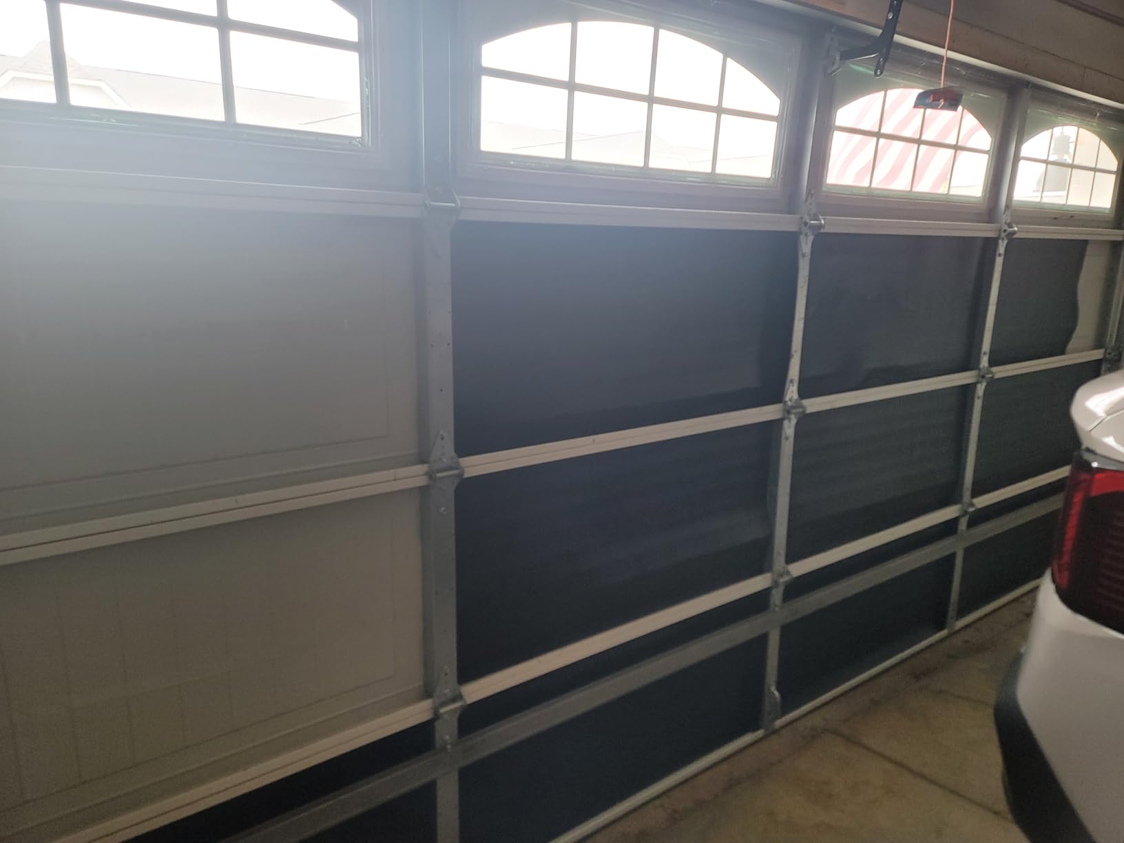 SmartGARAGE - Reflective Garage Door Insulation Kit (Black) customer photo 1