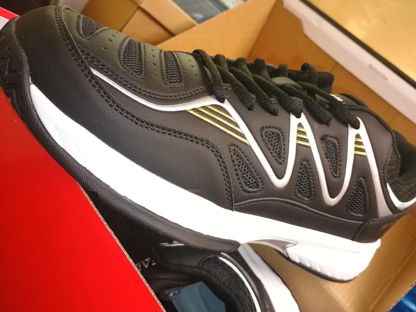 Wide Pickleball Shoes Men All Court Lightweight Breathable customer photo 1