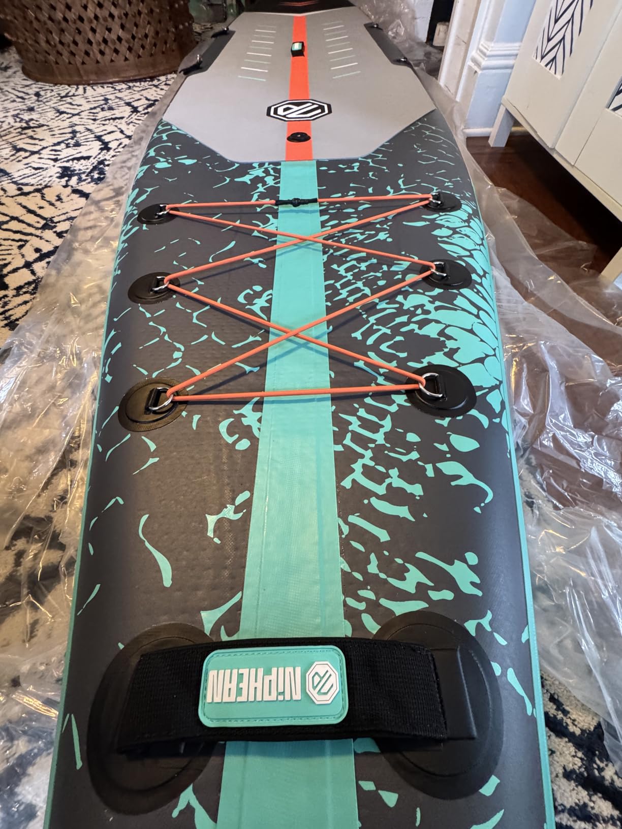 Niphean 12'6'' Inflatable Paddle Board with Accessories Touring SUP customer photo 1