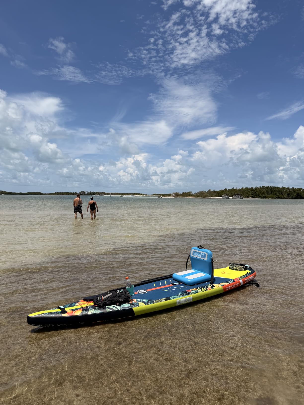 Niphean 12'6'' Inflatable Paddle Board with Accessories Touring SUP customer photo 2