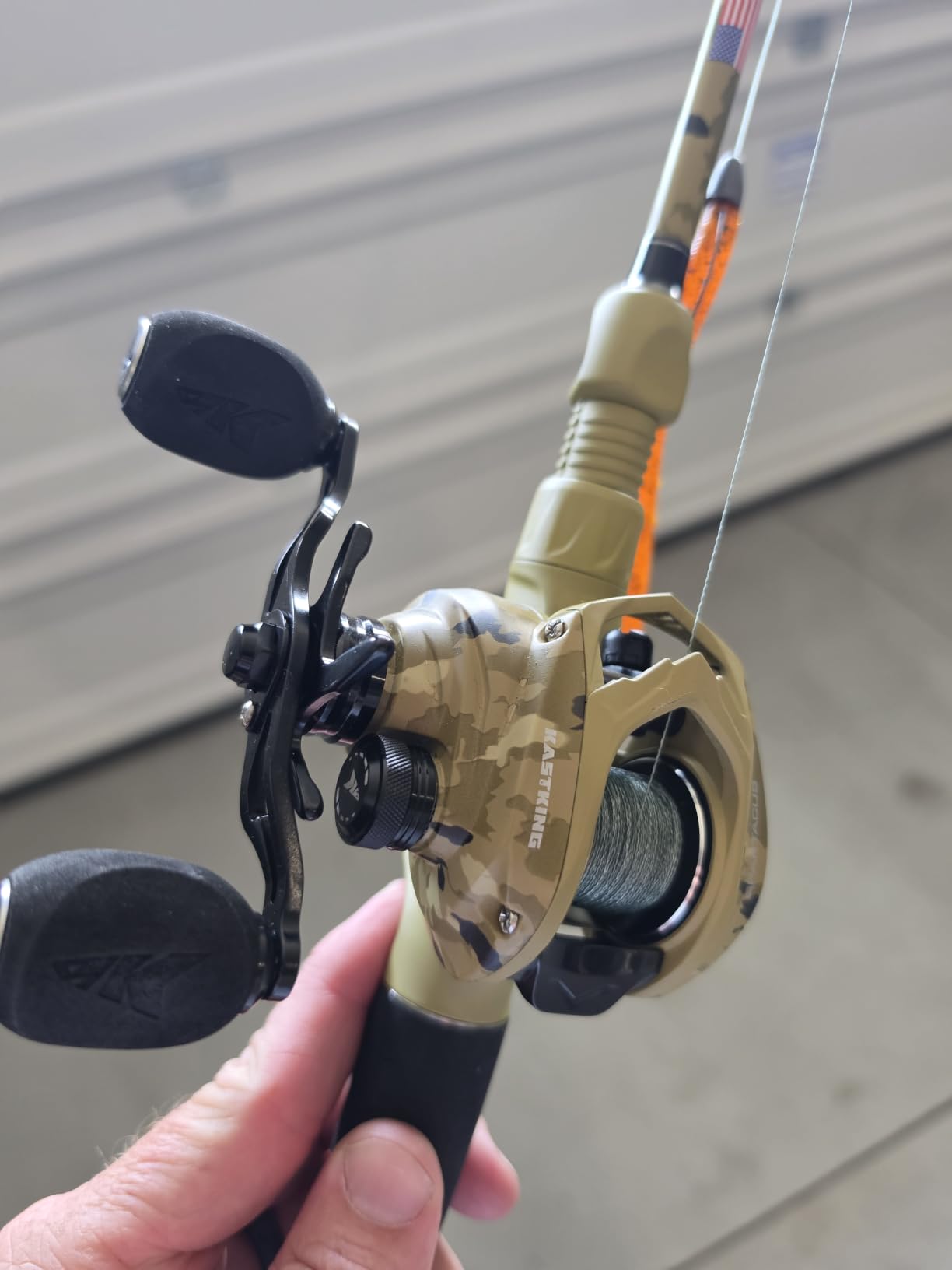 KastKing Spartacus Defender Twin-Tip Fishing Rod and Reel Combo customer photo 1