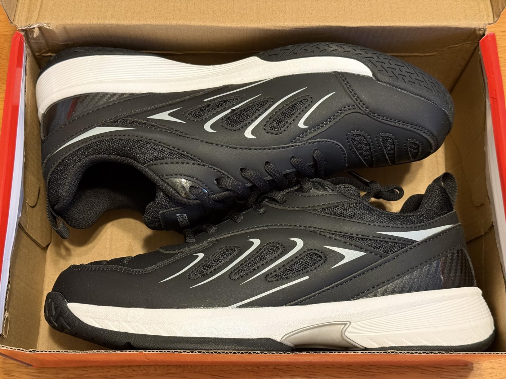 Mens Pickleball Shoes Wide Toe Box All Court Tennis Sports customer photo 2