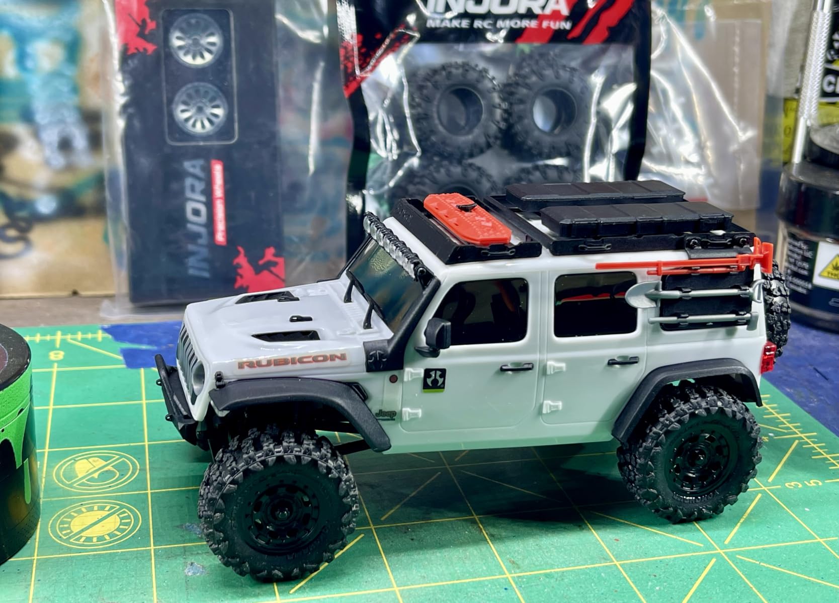 Axial SCX30 1/30 Jeep Wrangler JLU 4X4 RC Truck, RTR, Green customer photo 2
