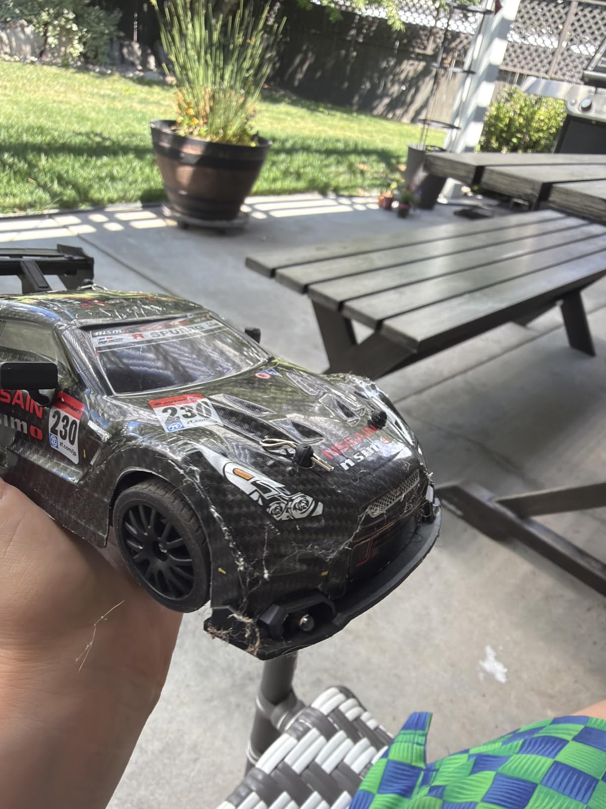 1:24 Scale RC Drift Car 4WD 2.4GHz 30KM/H High Speed Racing Sport Toy Car with LED Lights, Racing and Drift Wheels(02-Blue) customer photo 2
