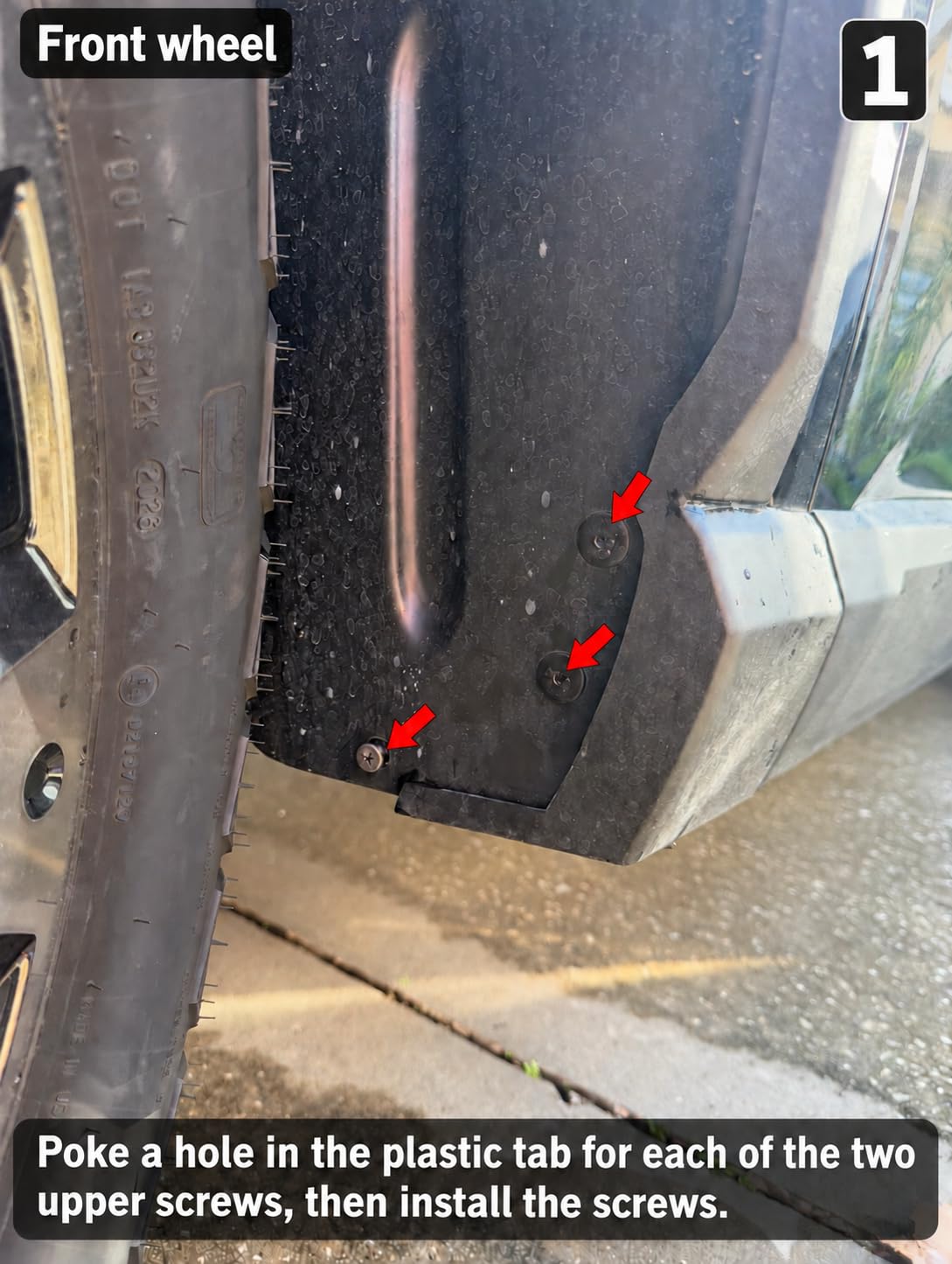 Autorder Mud Flaps for Ford F150 F-150 2021-2026 Accessories All-Weather Splash Guards Protect Paint Mudflap No Drilling Required Mud Guard Body Kits for F150 Set 4PCS(Not fit Raptor Models) customer photo 1