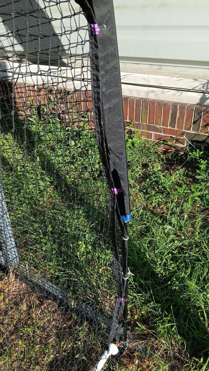 Baseball Batting Cage Net for Backyard Softball Portable Pop Up Cage customer photo 2