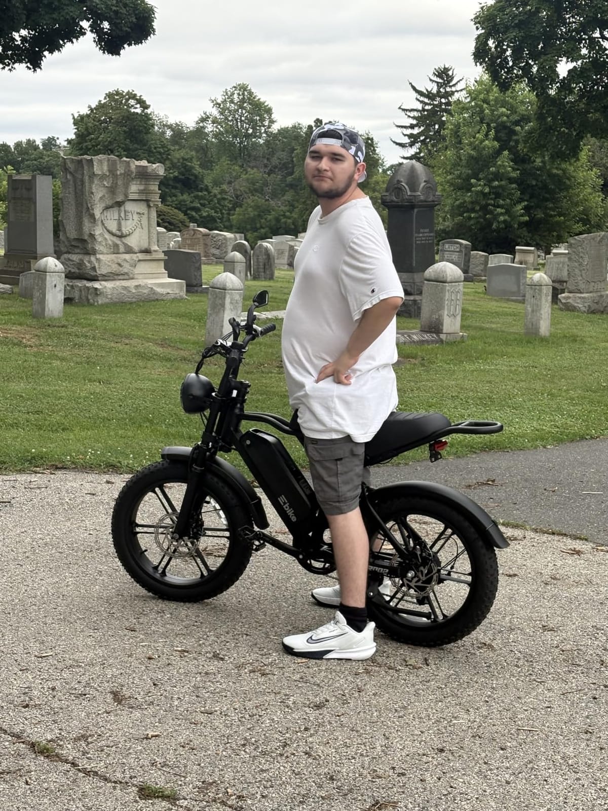 TST Electric Bike for Adults, 48V 15/25 Ah Battery, 2000W Peak Motor, 28MPH customer photo 1