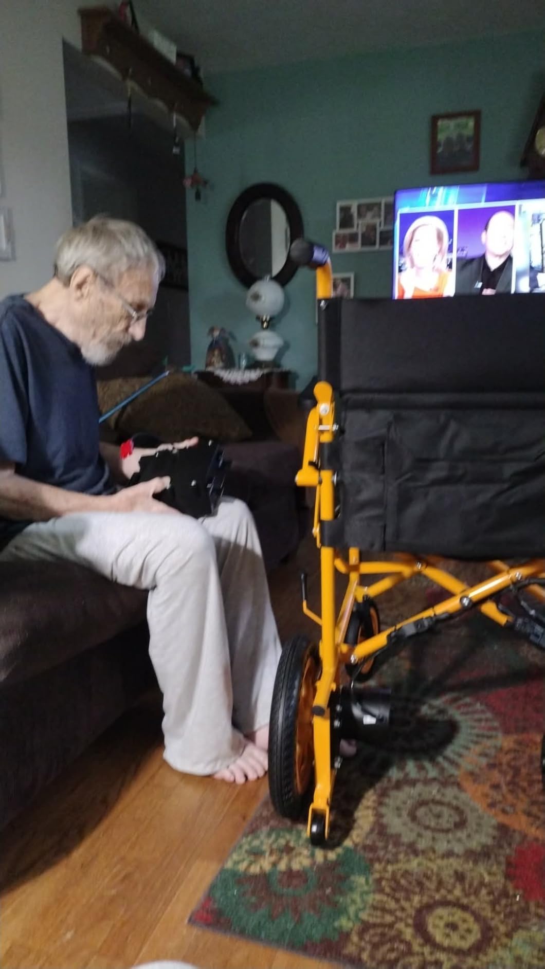 Hassky Electric Wheelchairs for Adults, Foldable Power Wheelchairs customer photo 2