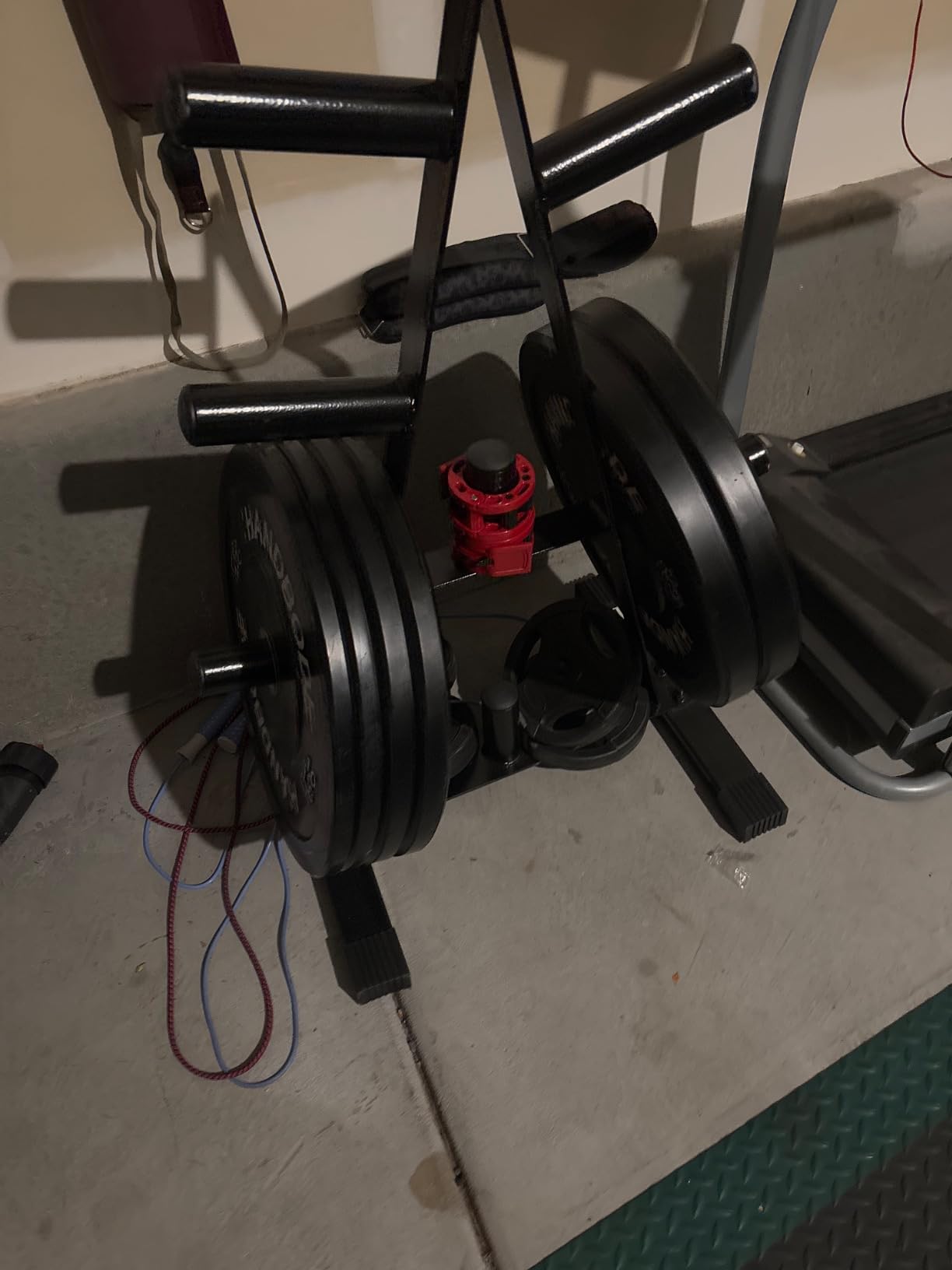 HANDBODE Leg Extension and Curl Machine, 1000 LB Adjustable Weight Bench customer photo 1