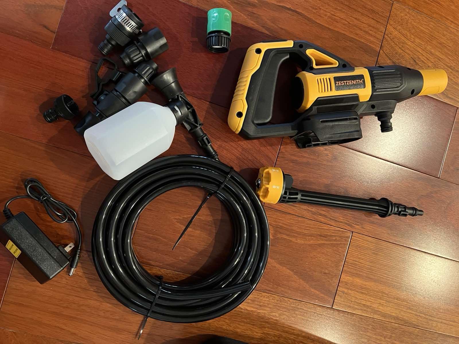 Cordless Pressure Washer Battery Powered, Handheld Cordless Power Washer customer photo 1