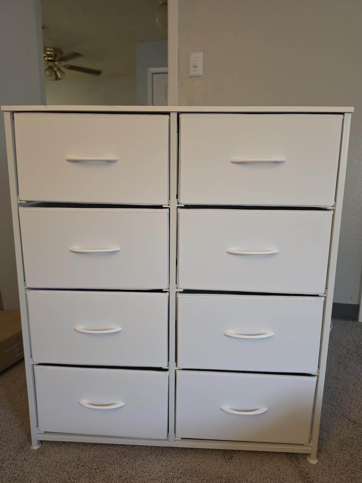 Sweetcrispy Dresser for Bedroom with 8 Drawers, Large Storage Tower customer photo 2