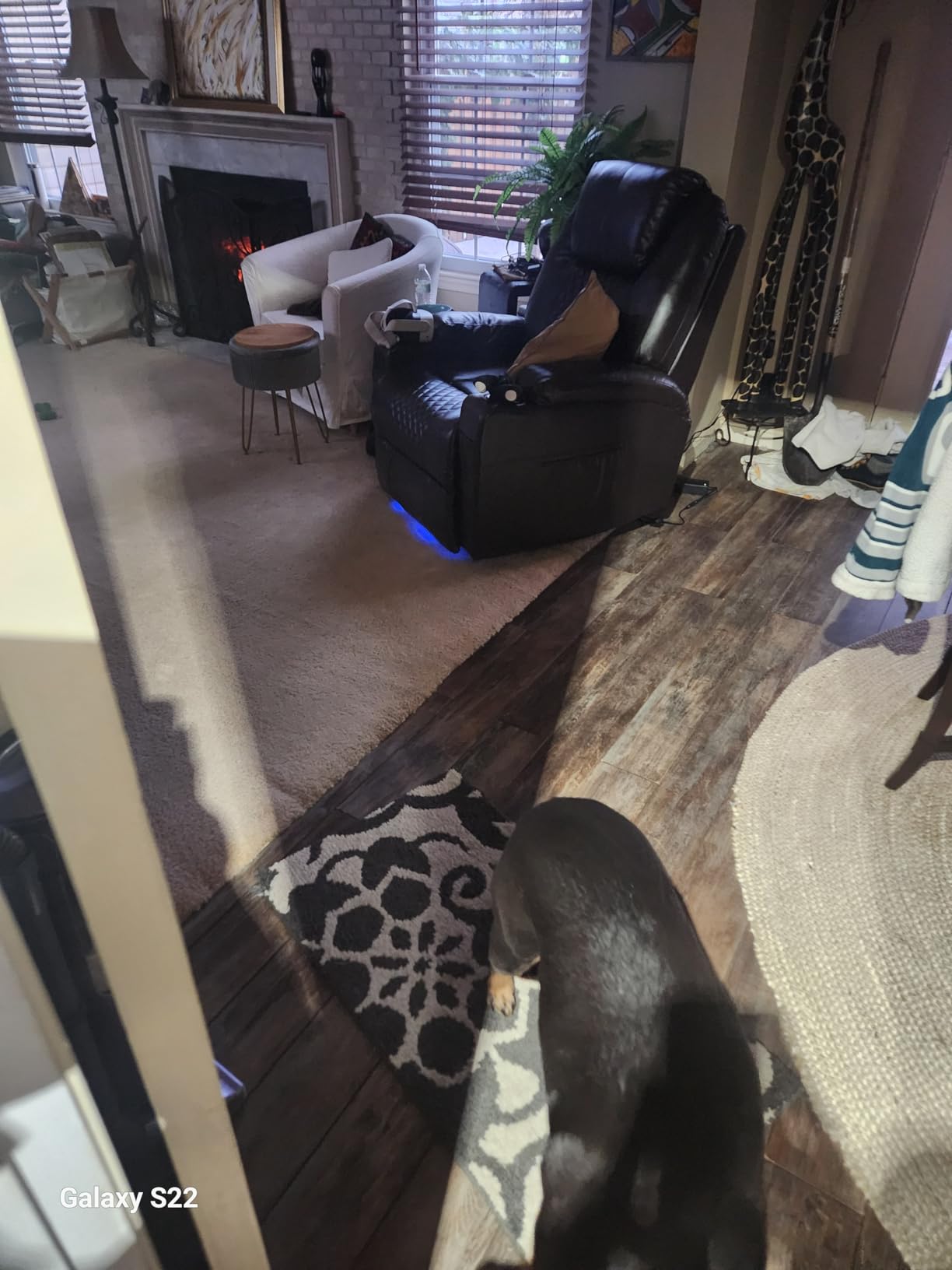 Dual Motor Power Swivel Rocker Recliner Chair,Wall Hugger Electric Recliner customer photo 1