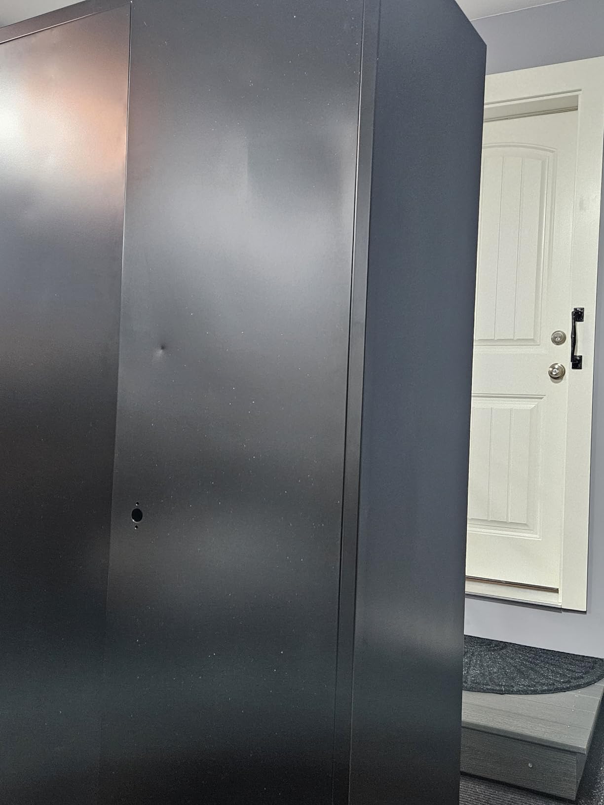 INTERGREAT Metal Wardrobe Cabinets with Lock, 72