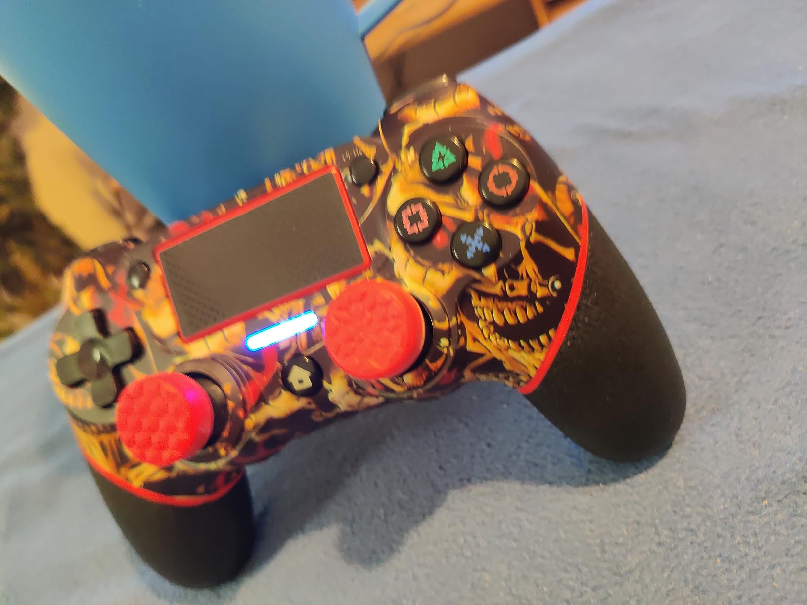 AceGamer Wireless Controller for PS5/Pro/Slim/PC, Hall Effect Joysticks, Macro/Turbo Function, Bluetooth Controller with 6-Axis Gyro/Dual Vibration/Touchpad/Ergonomic/Speaker/3.5mm Audio Jack! customer photo 2