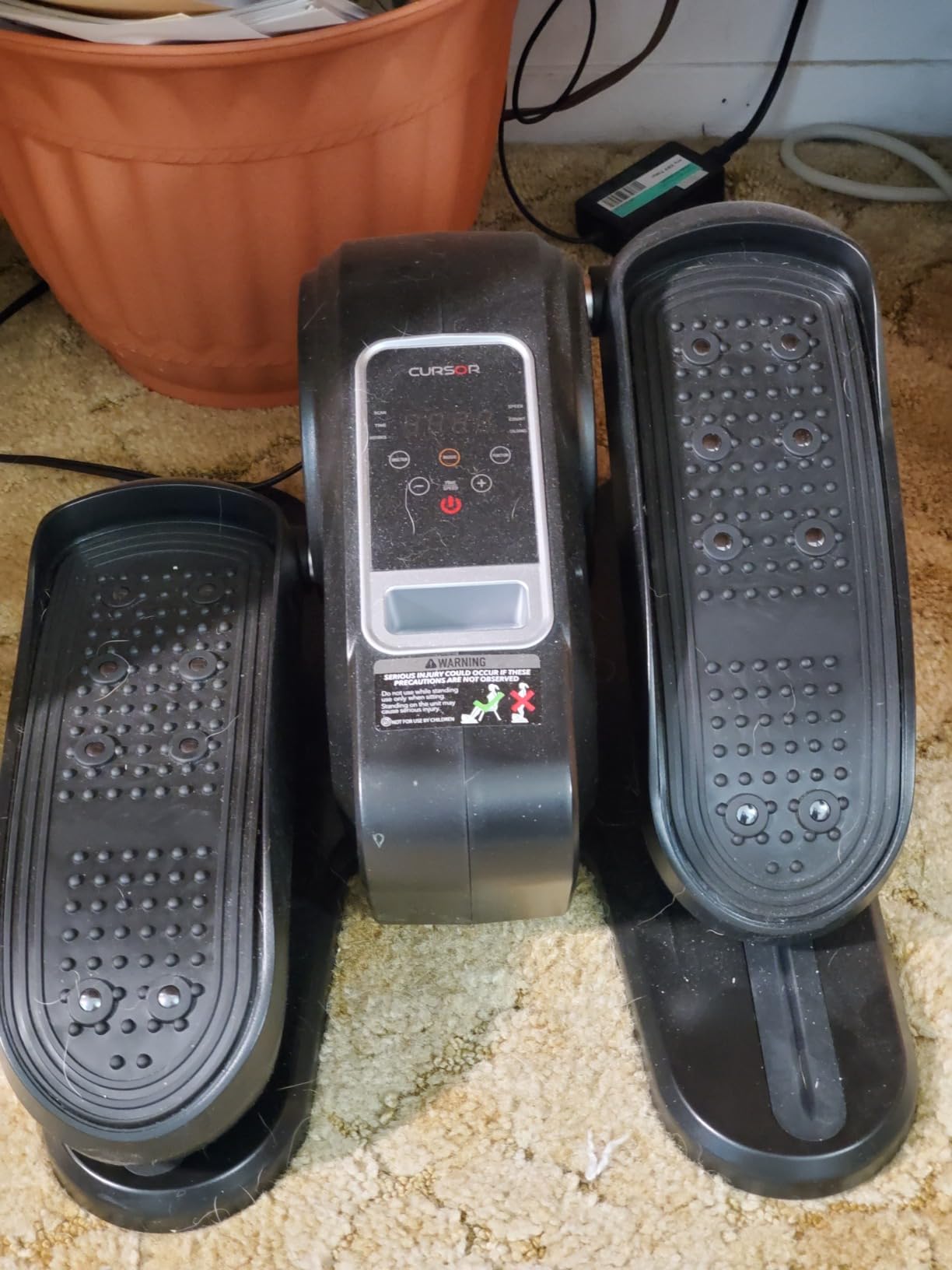 Under Desk Elliptical Machine Seated Pedal Exerciser customer photo 2