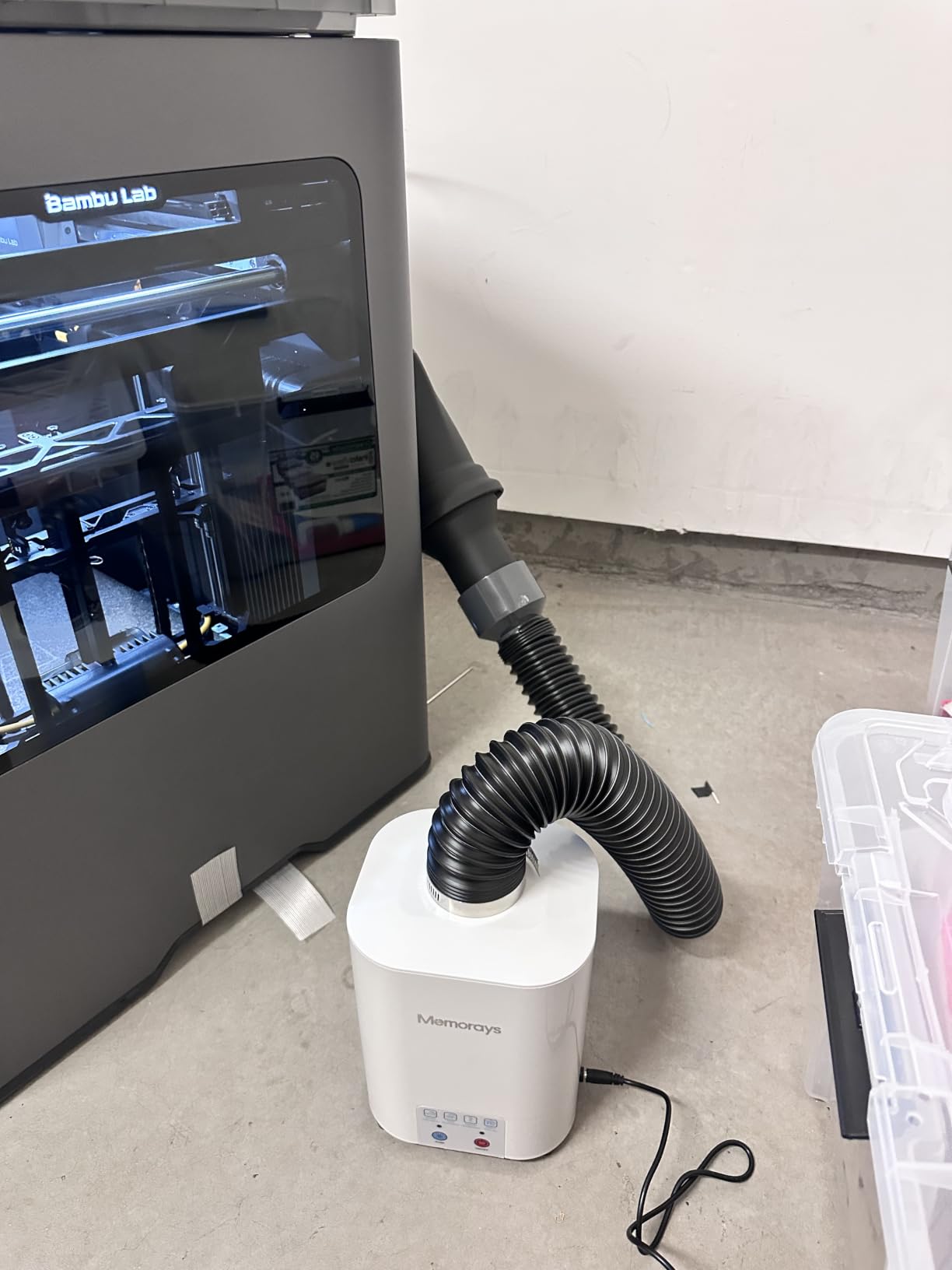 H2 Fume Extractor for Laser Engraver, 3D Printer, and Soldering customer photo 2