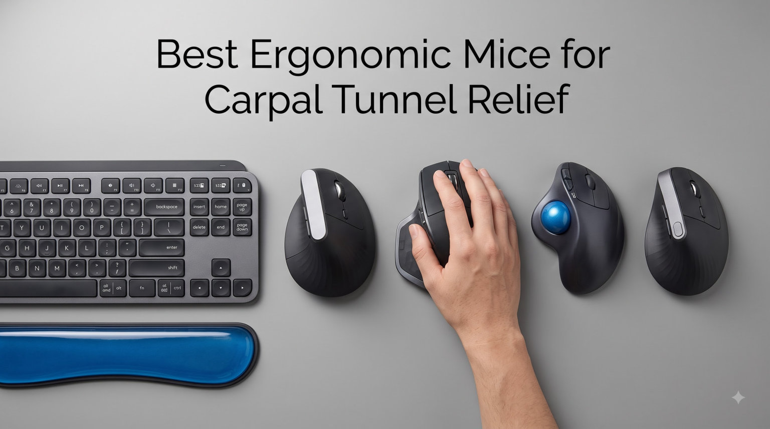 Best Ergonomic Mice for Carpal Tunnel Relief