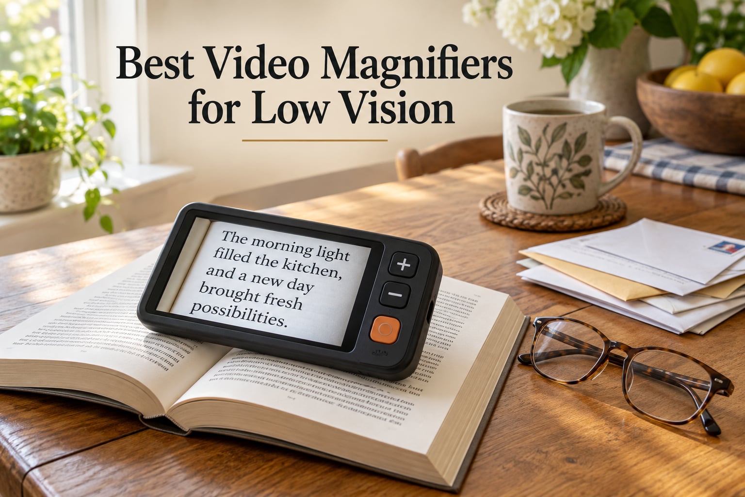 Best Video Magnifiers for Low Vision