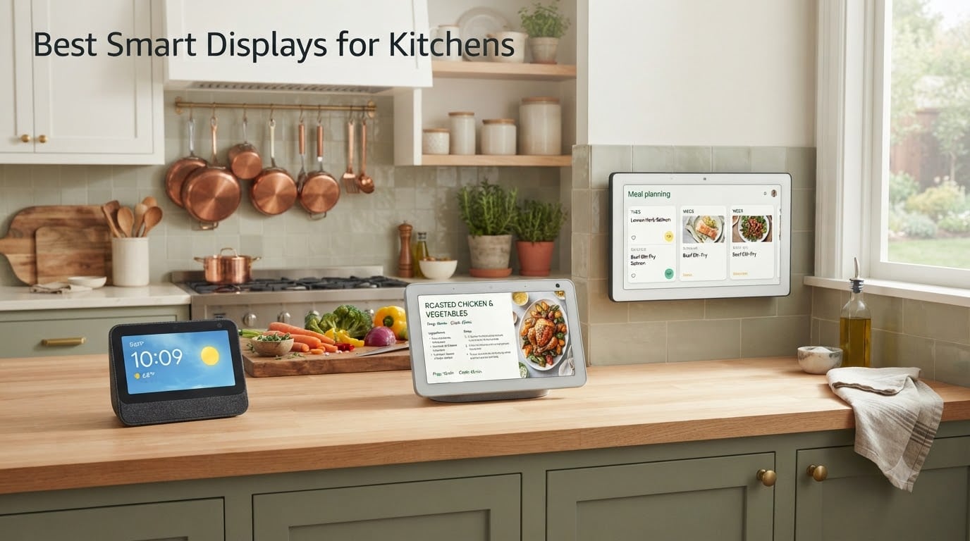Best Smart Displays for Kitchens
