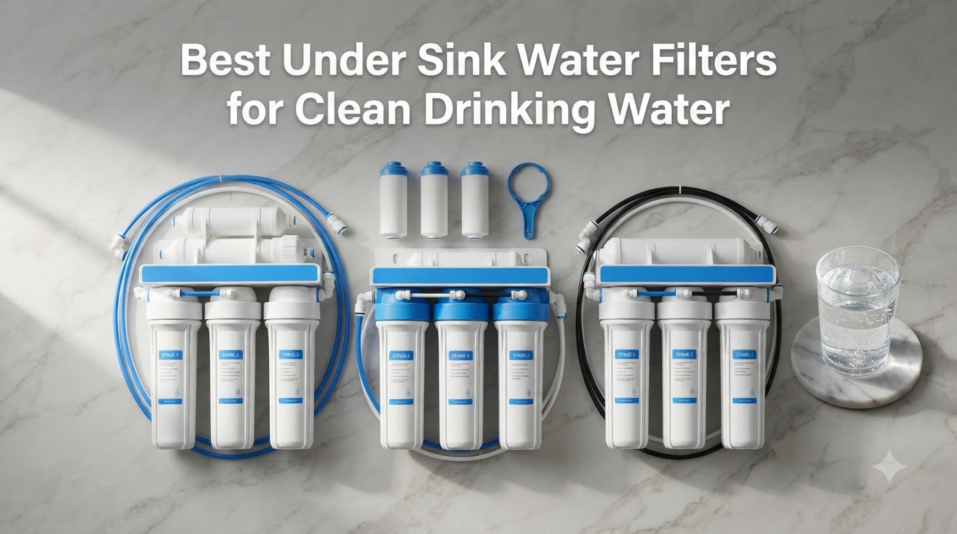Best Under Sink Water Filters for Clean Drinking Water