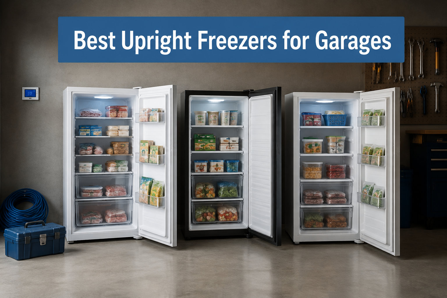 Best Upright Freezers for Garages