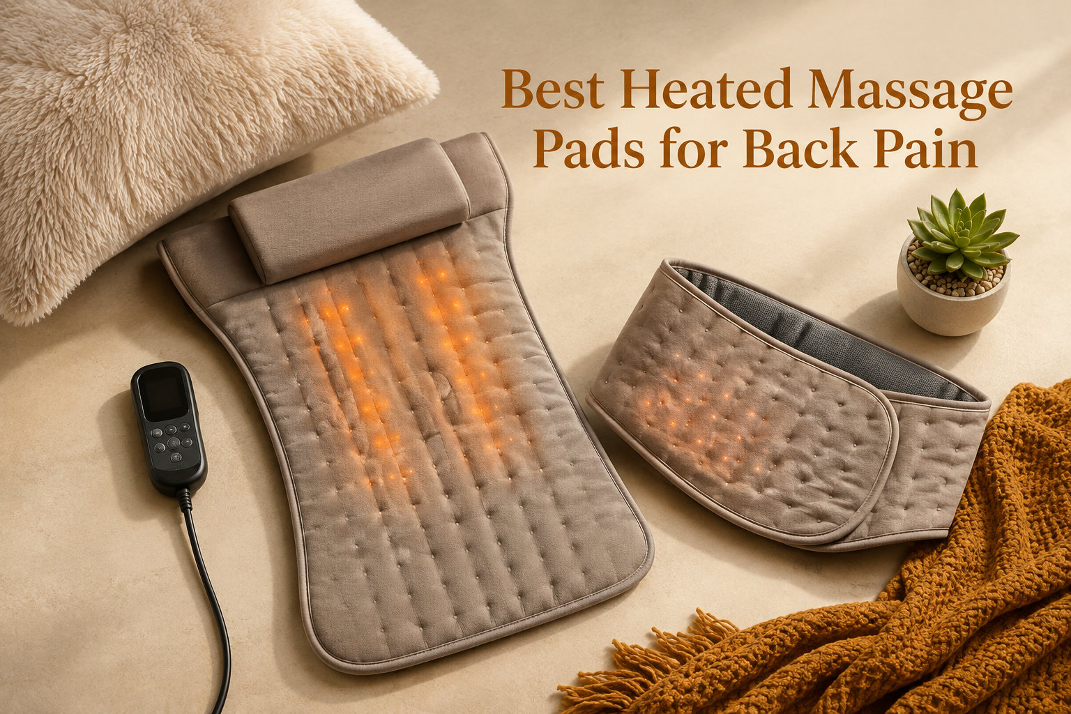 Best Heated Massage Pads for Back Pain
