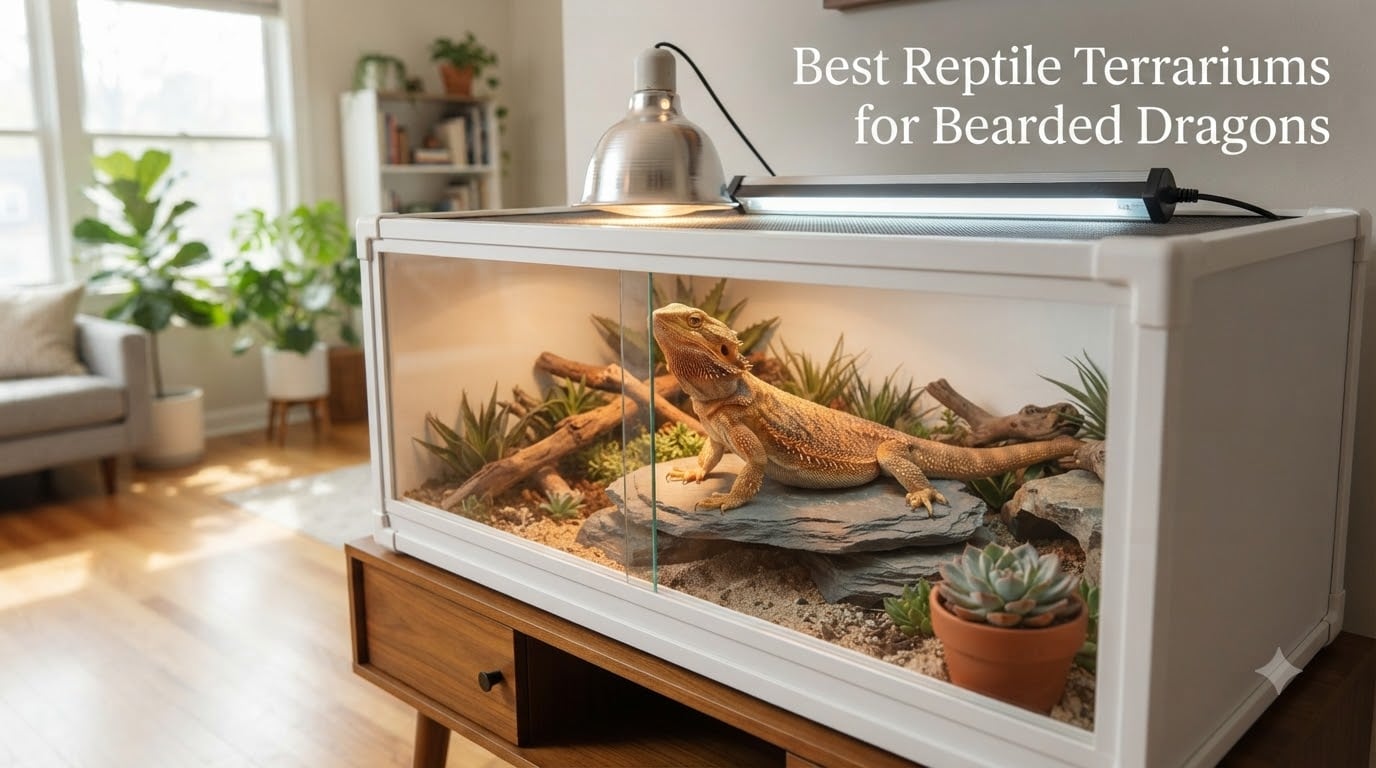 Best Reptile Terrariums for Bearded Dragons
