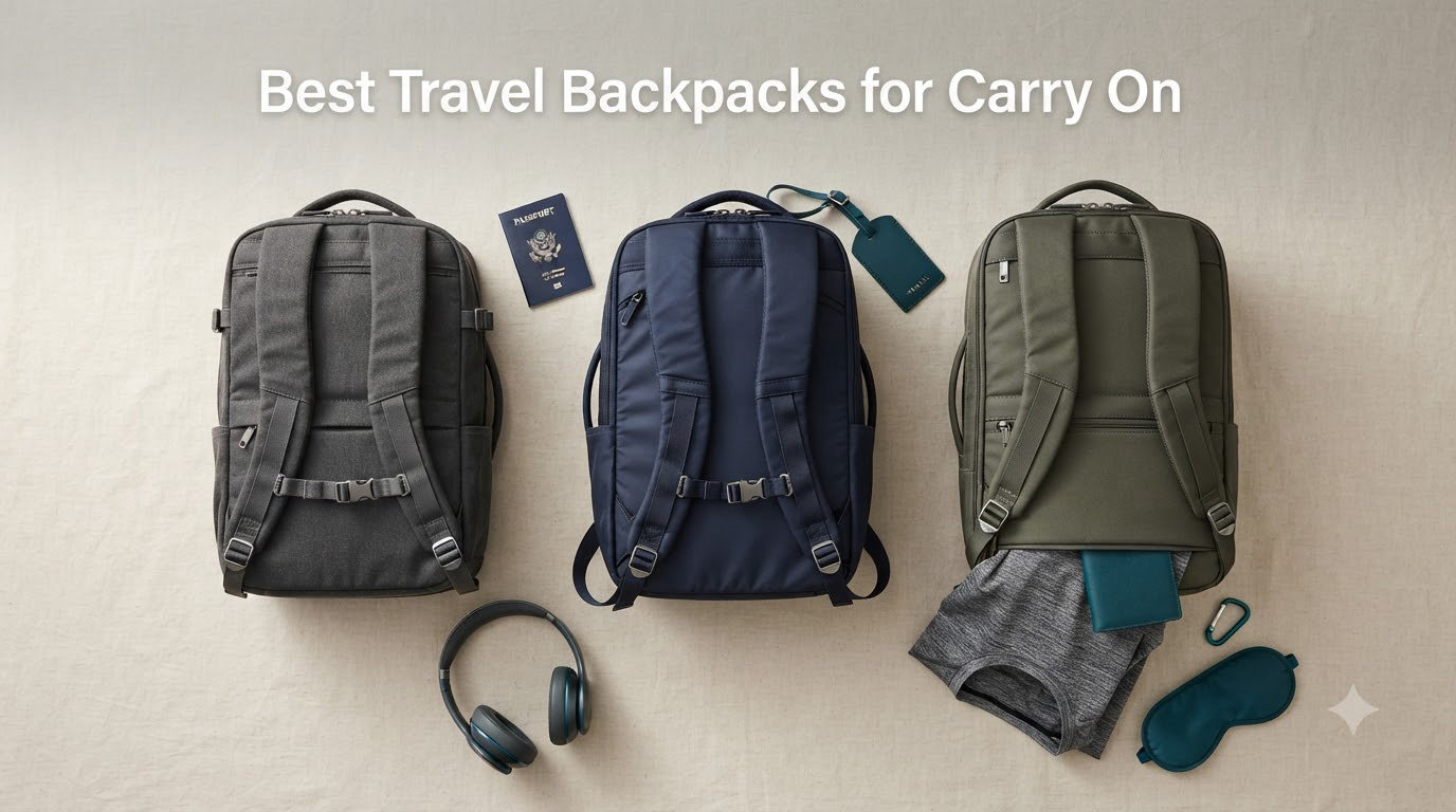 Best Travel Backpacks for Carry On