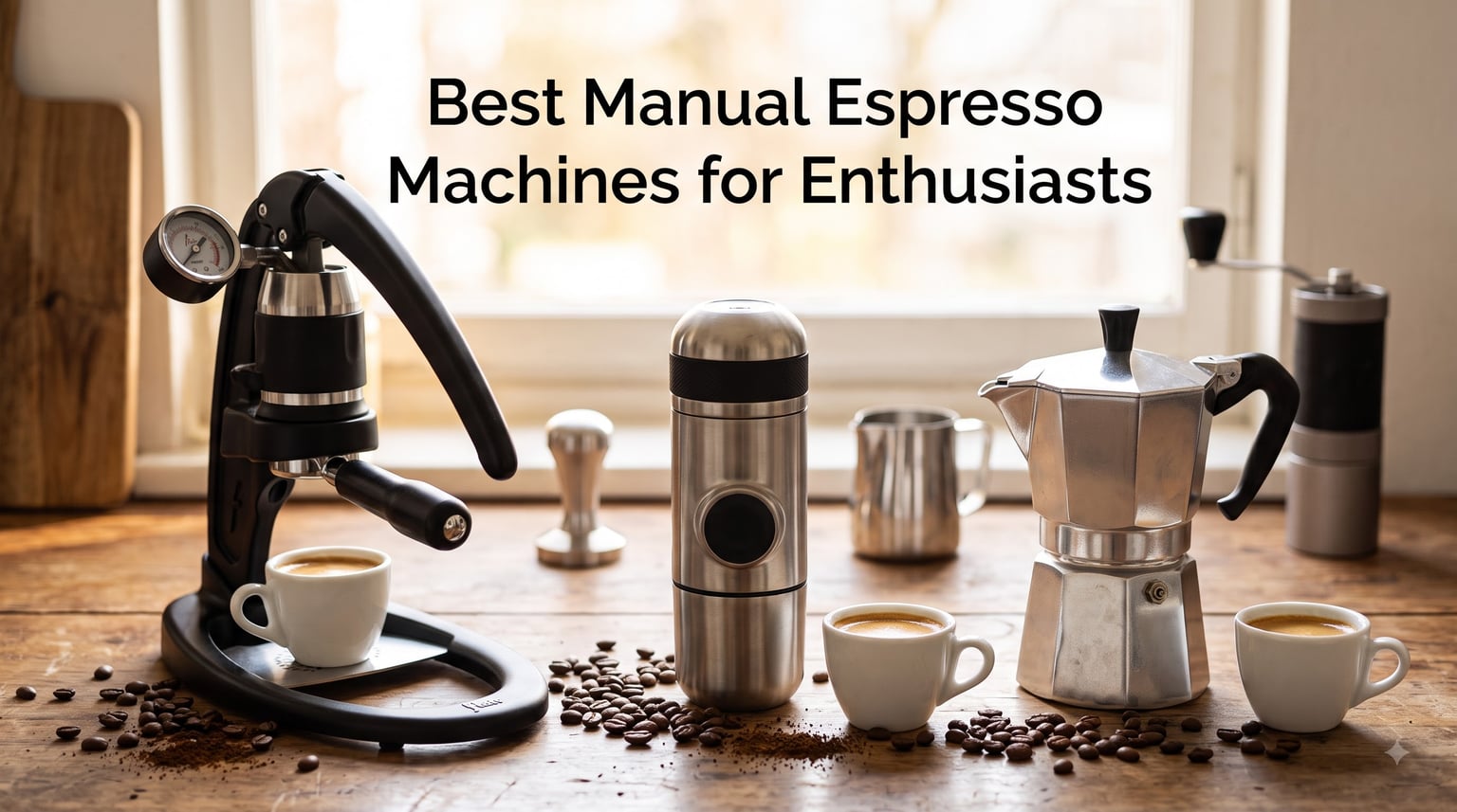 Best Manual Espresso Machines for Enthusiasts