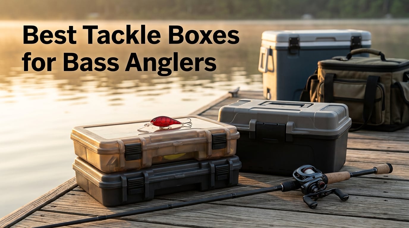 Best Tackle Boxes for Bass Anglers