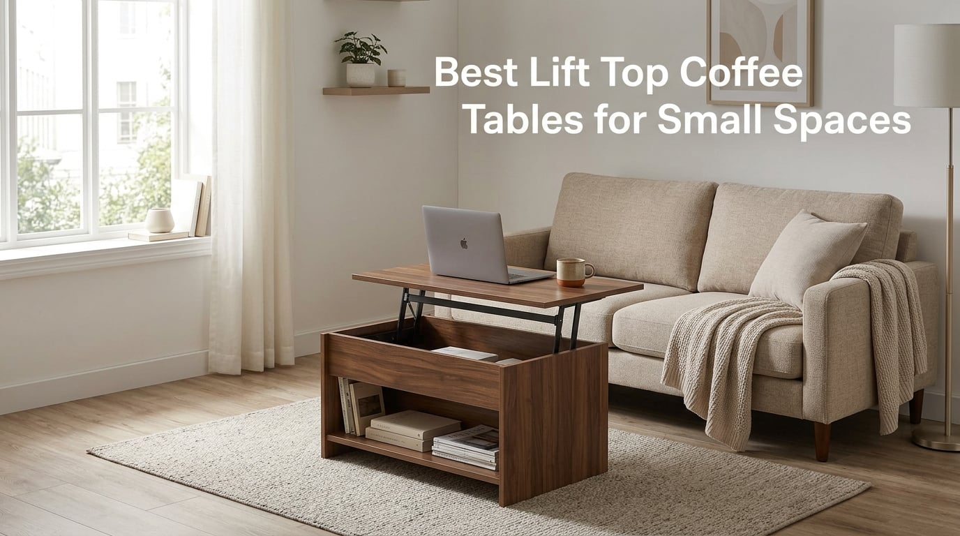 Best Lift Top Coffee Tables for Small Spaces