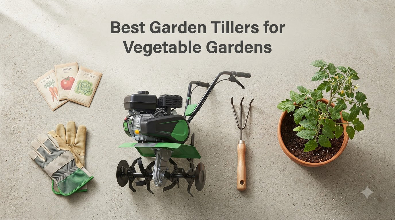 Best Garden Tillers for Vegetable Gardens