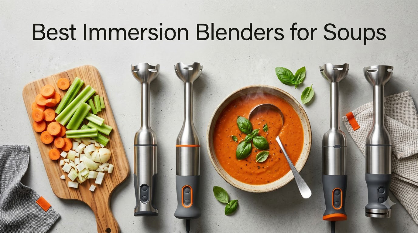Best Immersion Blenders for Soups