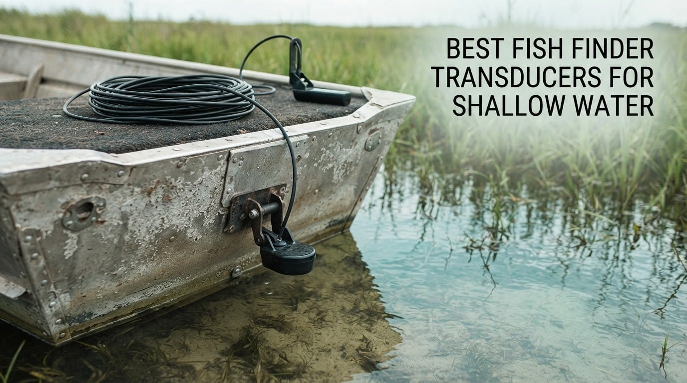 best fish finder transducers for shallow water