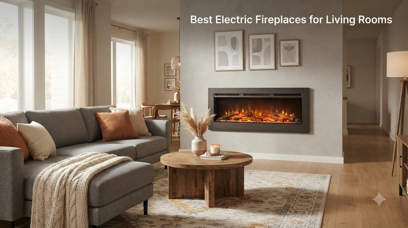 Best Electric Fireplaces for Living Rooms