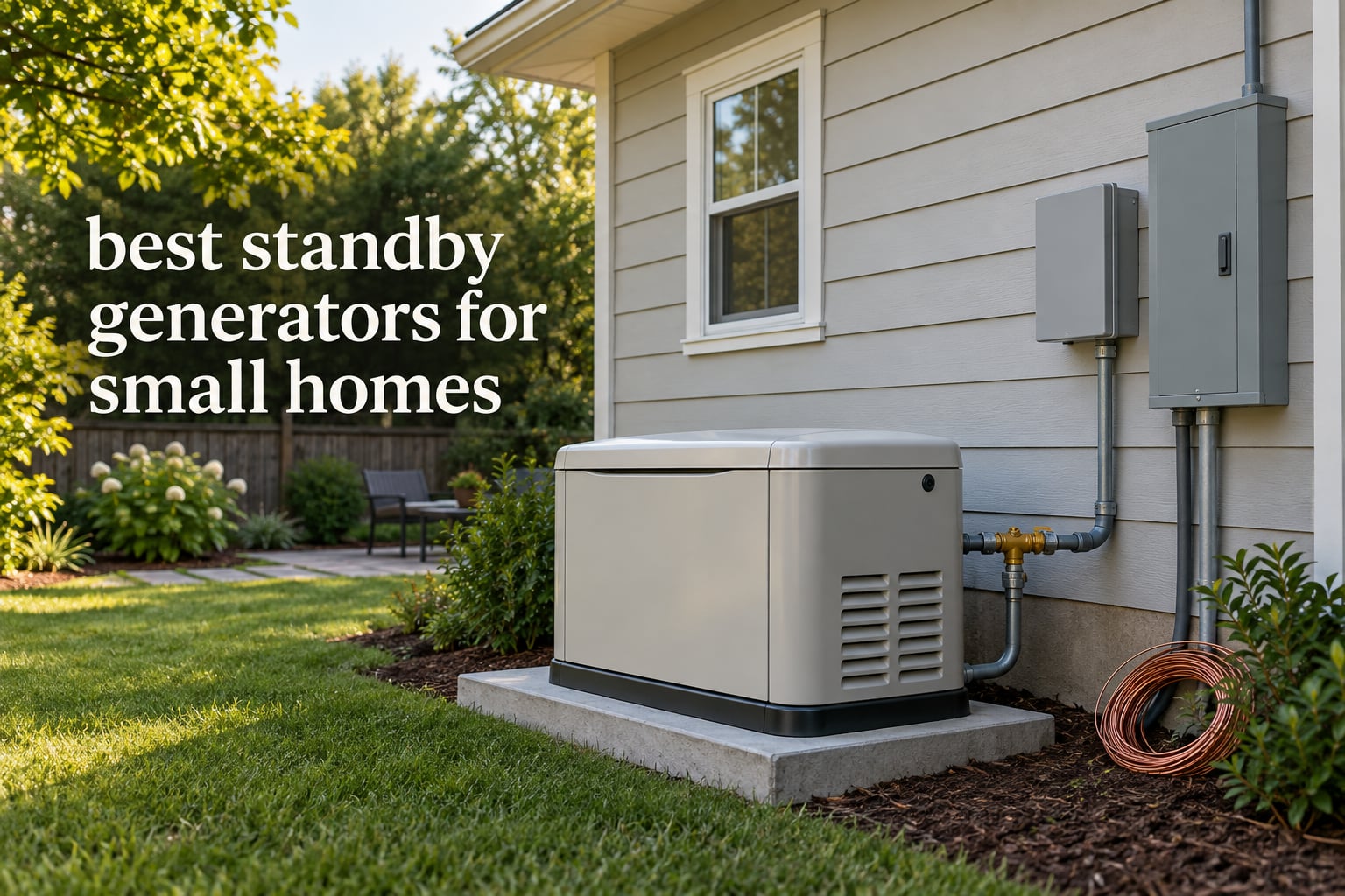 best standby generators for small homes