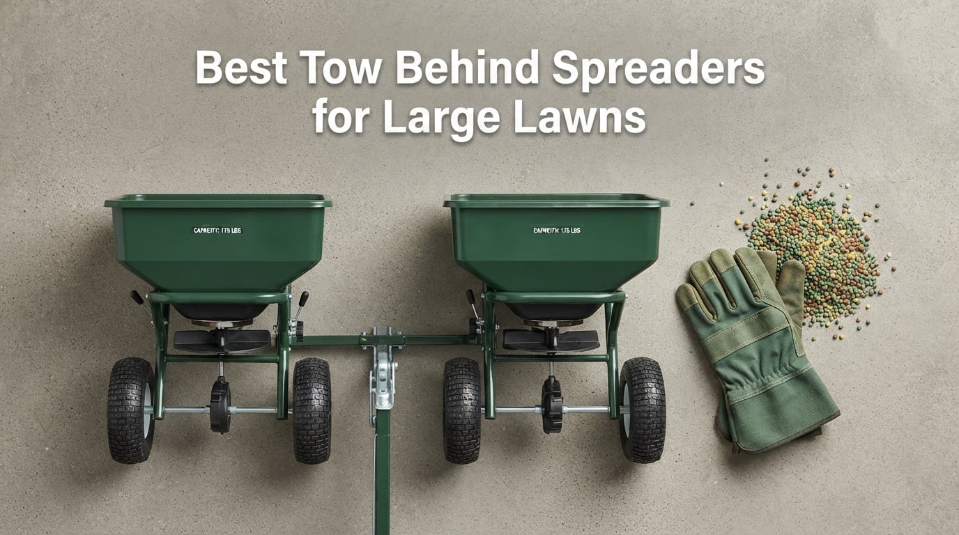 Best Tow Behind Spreaders for Large Lawns