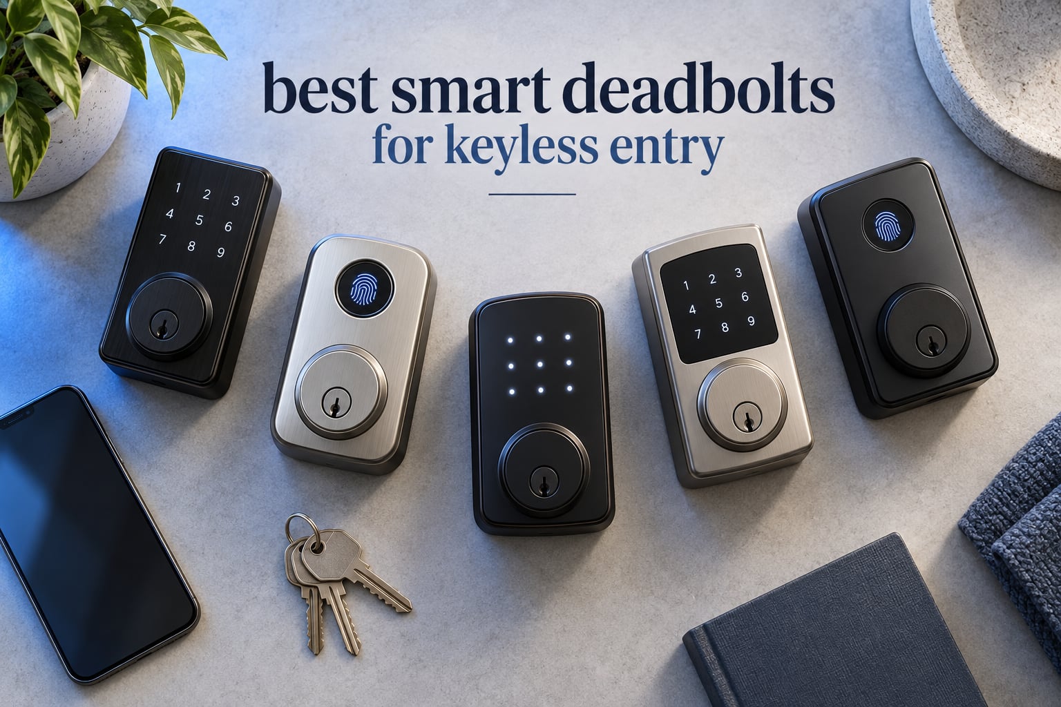 best smart deadbolts for keyless entry