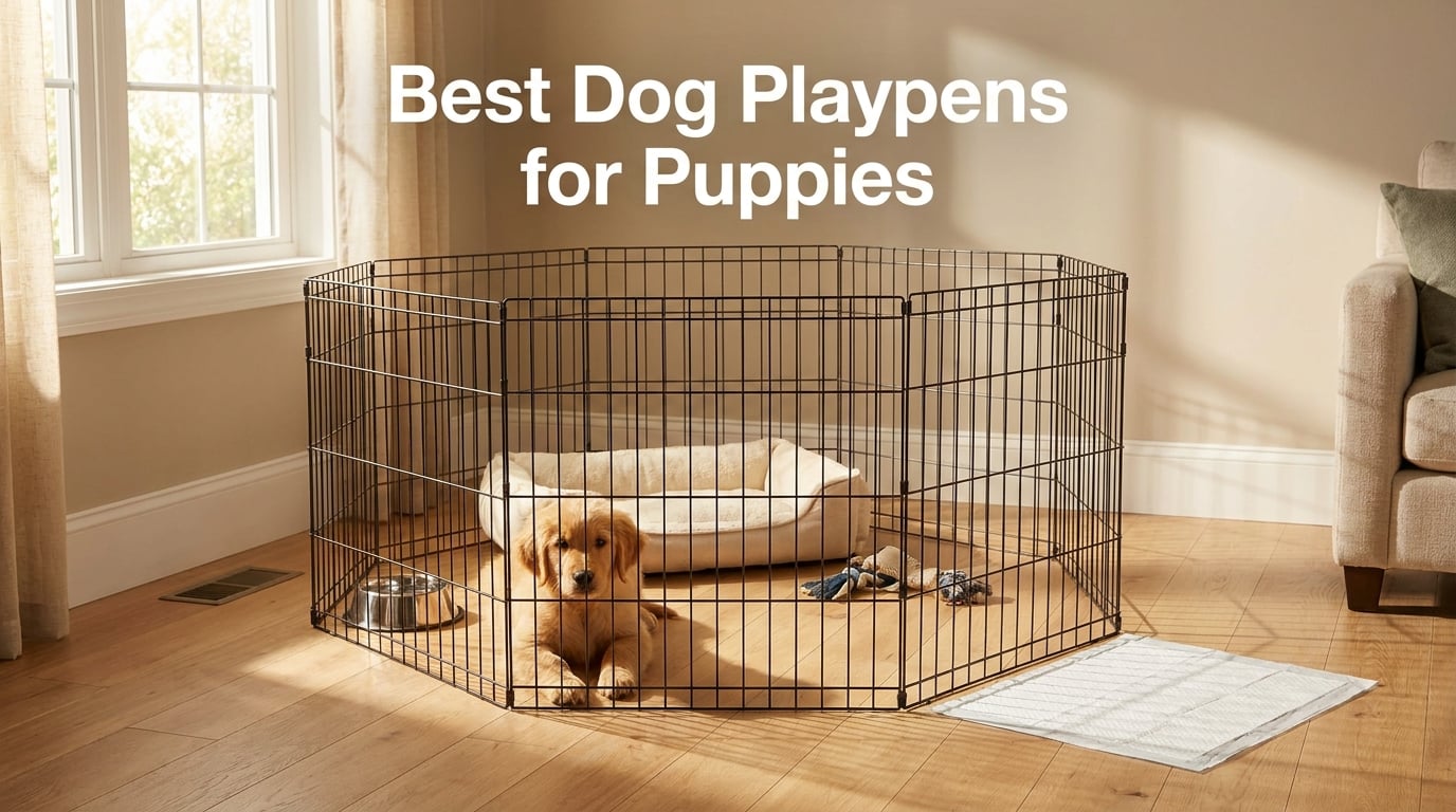 Best Dog Playpens for Puppies