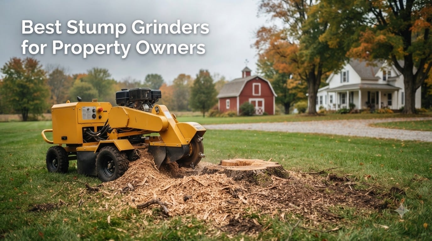 Best Stump Grinders for Property Owners