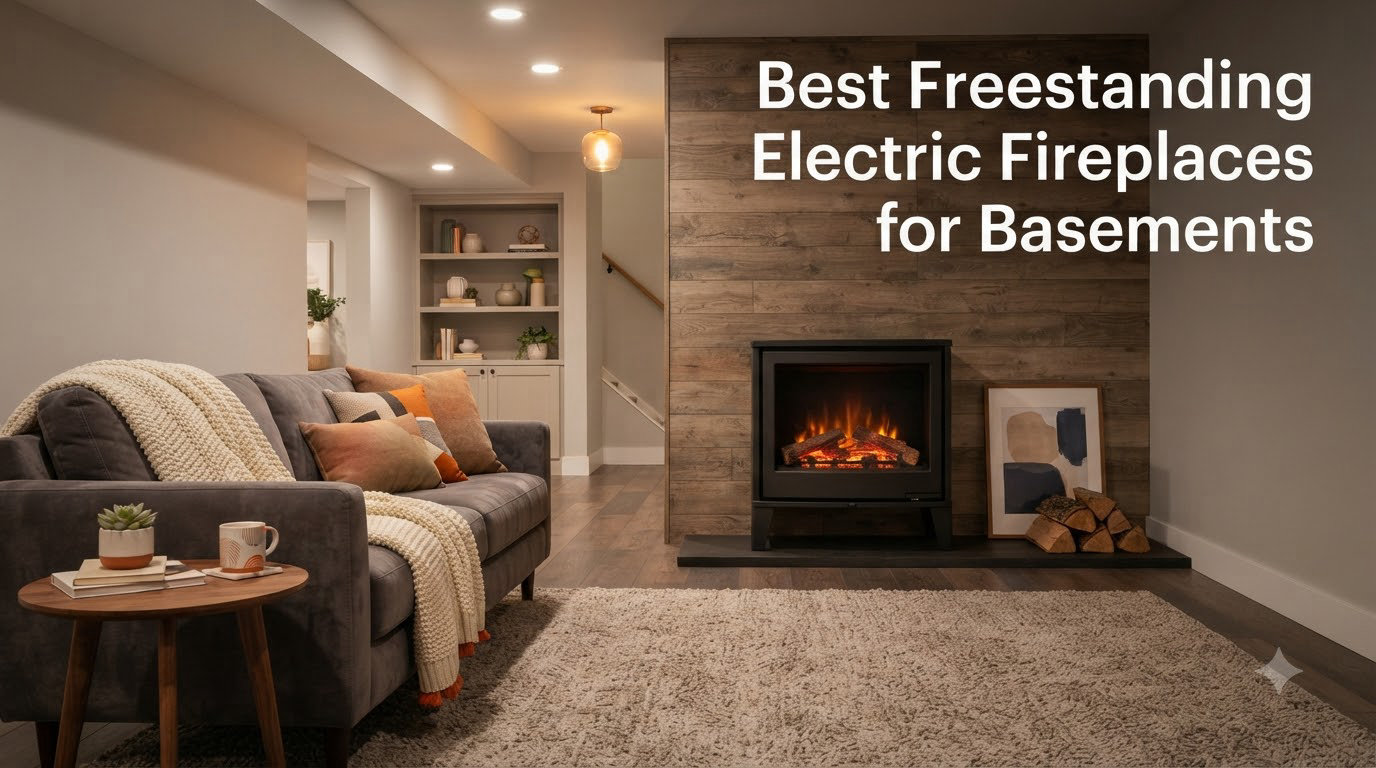 Best Freestanding Electric Fireplaces for Basements