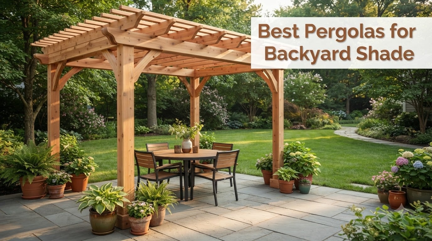 Best Pergolas for Backyard Shade