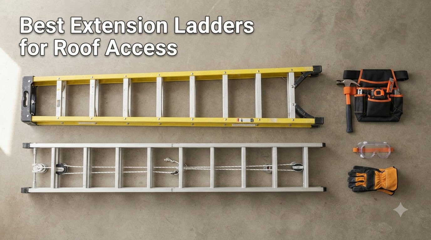 Best Extension Ladders for Roof Access
