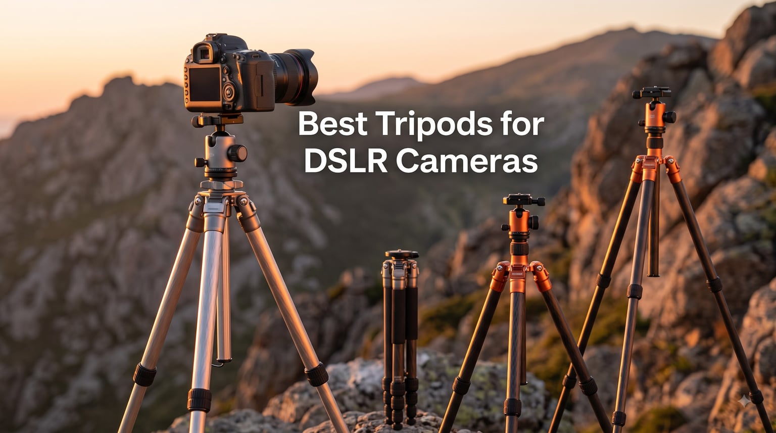Best Tripods for DSLR Cameras
