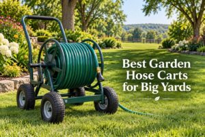 Best Garden Hose Carts for Big Yards