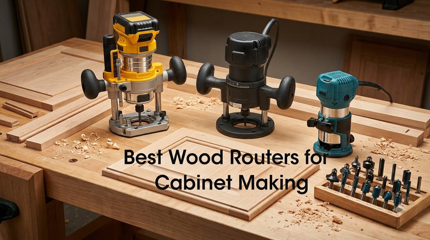 Best Wood Routers for Cabinet Making